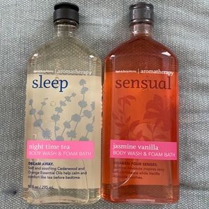 Bath and Body Works Aromatherapy Body Wash Set